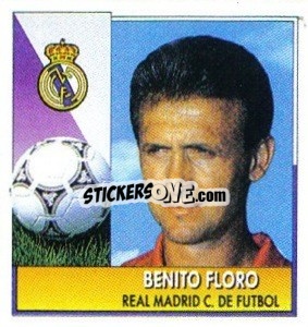 Sticker Benito Floro (Entrenador) - Liga Spagnola 1992-1993
 n. 226 - Colecciones ESTE