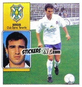 Sticker Berges - Liga Spagnola 1992-1993
 n. 361 - Colecciones ESTE