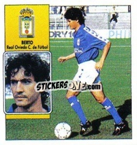 Sticker Berto - Liga Spagnola 1992-1993
 n. 281 - Colecciones ESTE