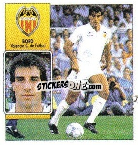 Sticker Boro - Liga Spagnola 1992-1993
 n. 383 - Colecciones ESTE