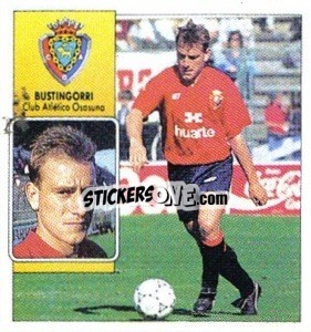 Cromo Bustingorri - Liga Spagnola 1992-1993
 - Colecciones ESTE