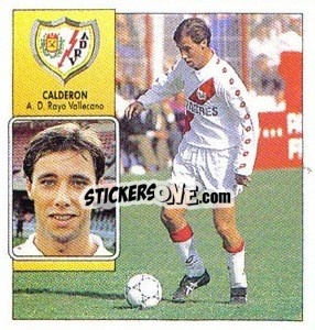 Sticker Calderon - Liga Spagnola 1992-1993
 - Colecciones ESTE