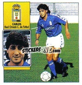Sticker Carlos - Liga Spagnola 1992-1993
 - Colecciones ESTE