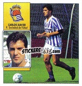 Sticker Carlos Xavier - Liga Spagnola 1992-1993
 - Colecciones ESTE