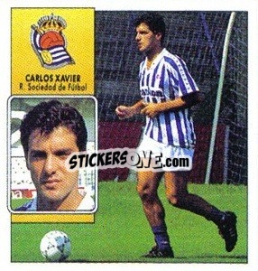 Sticker Carlos Xavier - Liga Spagnola 1992-1993
 n. 349 - Colecciones ESTE