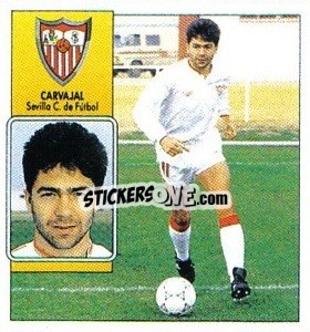 Cromo Carvajal - Liga Spagnola 1992-1993
 - Colecciones ESTE