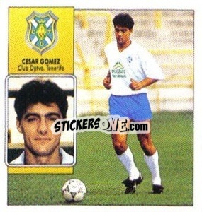 Sticker Cesar Gomez - Liga Spagnola 1992-1993
 - Colecciones ESTE