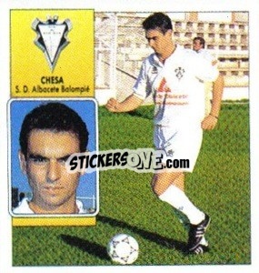 Cromo Cheza - Liga Spagnola 1992-1993
 n. 12 - Colecciones ESTE