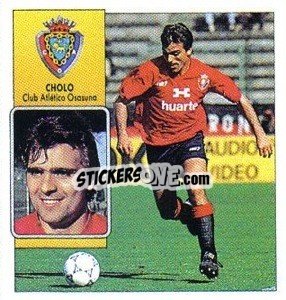 Sticker Cholo - Liga Spagnola 1992-1993
 - Colecciones ESTE
