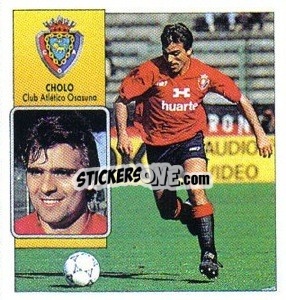 Sticker Cholo - Liga Spagnola 1992-1993
 n. 267 - Colecciones ESTE