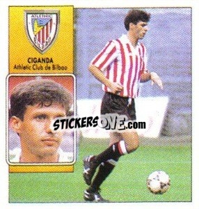 Cromo Ciganda - Liga Spagnola 1992-1993
 - Colecciones ESTE