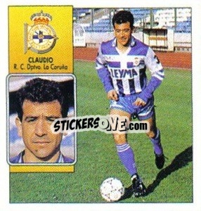 Sticker Claudio - Liga Spagnola 1992-1993
 - Colecciones ESTE