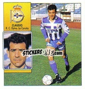 Sticker Claudio - Liga Spagnola 1992-1993
 n. 135 - Colecciones ESTE