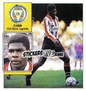 Sticker Cleber - Liga Spagnola 1992-1993
 n. 190 - Colecciones ESTE