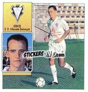 Cromo Coco - Liga Spagnola 1992-1993
 - Colecciones ESTE