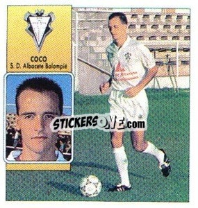 Cromo Coco - Liga Spagnola 1992-1993
 n. 5 - Colecciones ESTE