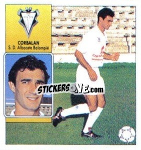 Cromo Corbalan - Liga Spagnola 1992-1993
 n. 15 - Colecciones ESTE