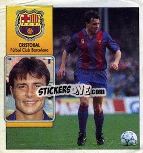 Cromo Cristobal - Liga Spagnola 1992-1993
 - Colecciones ESTE