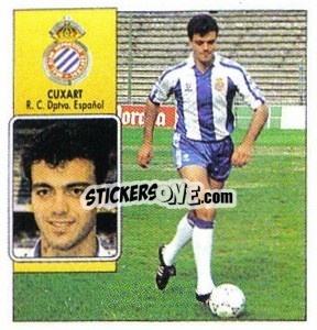 Sticker Cuxart - Liga Spagnola 1992-1993
 n. 159 - Colecciones ESTE
