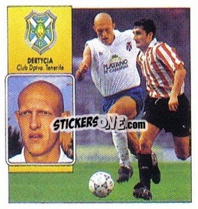 Sticker Dertycia - Liga Spagnola 1992-1993
 n. 372 - Colecciones ESTE