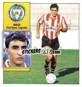 Sticker Dulce - Liga Spagnola 1992-1993
 n. 195 - Colecciones ESTE