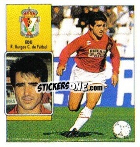 Sticker Edu - Liga Spagnola 1992-1993
 n. 73 - Colecciones ESTE