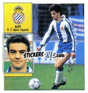 Cromo Eloy - Liga Spagnola 1992-1993
 - Colecciones ESTE