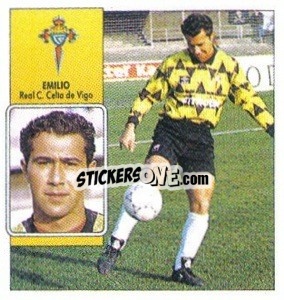 Cromo Emilio - Liga Spagnola 1992-1993
 - Colecciones ESTE