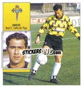 Sticker Emilio - Liga Spagnola 1992-1993
 n. 104 - Colecciones ESTE