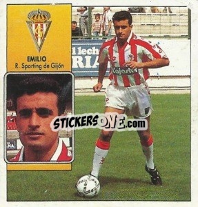 Sticker Emilio (coloca) - Liga Spagnola 1992-1993
 n. 181 - Colecciones ESTE