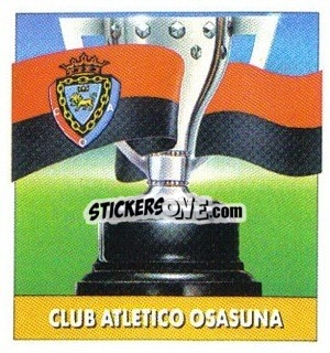 Sticker Escudo y Bandera - Liga Spagnola 1992-1993
 n. 249 - Colecciones ESTE