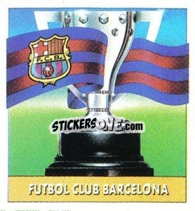 Sticker Escudo y Bandera - Liga Spagnola 1992-1993
 n. 19 - Colecciones ESTE
