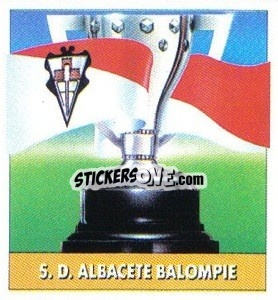 Sticker Escudo y Bandera - Liga Spagnola 1992-1993
 n. 1 - Colecciones ESTE