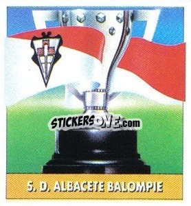 Sticker Escudo y Bandera - Liga Spagnola 1992-1993
 - Colecciones ESTE