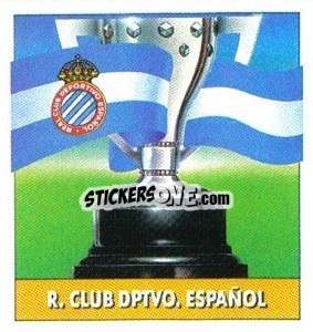 Sticker Escudo y Bandera - Liga Spagnola 1992-1993
 - Colecciones ESTE