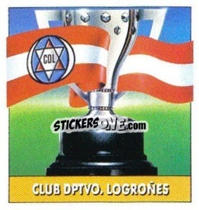 Sticker Escudo y Bandera - Liga Spagnola 1992-1993
 n. 182 - Colecciones ESTE