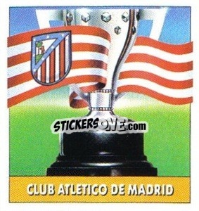 Sticker Escudo y Bandera - Liga Spagnola 1992-1993
 - Colecciones ESTE