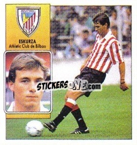 Sticker Eskurza - Liga Spagnola 1992-1993
 - Colecciones ESTE