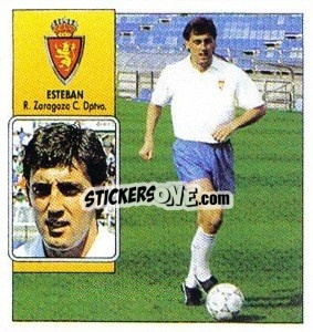 Sticker Esteban - Liga Spagnola 1992-1993
 n. 404 - Colecciones ESTE