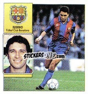 Cromo Eusebio - Liga Spagnola 1992-1993
 - Colecciones ESTE