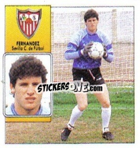 Sticker Fernandez - Liga Spagnola 1992-1993
 - Colecciones ESTE