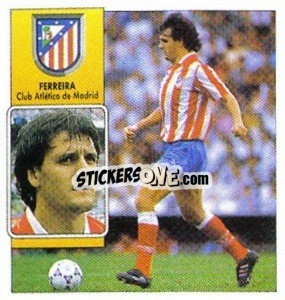 Sticker Ferreira - Liga Spagnola 1992-1993
 n. 210 - Colecciones ESTE