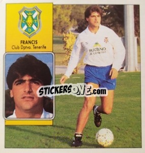 Sticker Francis - Liga Spagnola 1992-1993
 - Colecciones ESTE