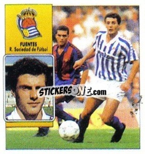 Cromo Fuentes - Liga Spagnola 1992-1993
 - Colecciones ESTE