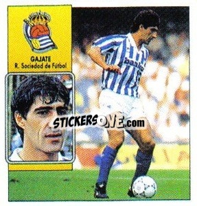 Sticker Gajate - Liga Spagnola 1992-1993
 - Colecciones ESTE