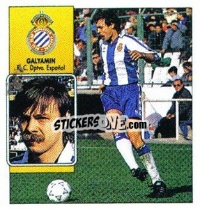 Sticker Galyamin - Liga Spagnola 1992-1993
 - Colecciones ESTE