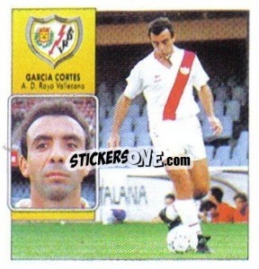 Sticker Garcia Cortes - Liga Spagnola 1992-1993
 n. 292 - Colecciones ESTE