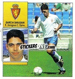 Figurina Garcia Sanjuan - Liga Spagnola 1992-1993
 - Colecciones ESTE