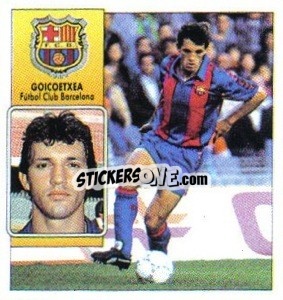 Sticker Goicoetxea - Liga Spagnola 1992-1993
 n. 37 - Colecciones ESTE