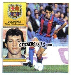 Cromo Goicoetxea - Liga Spagnola 1992-1993
 - Colecciones ESTE